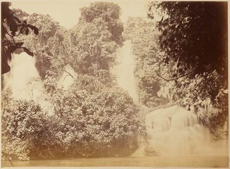 Waterfall at Maewo New Hebrides