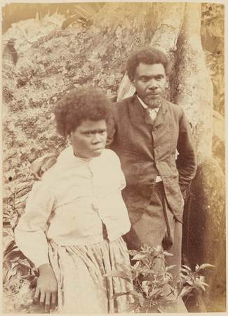 Rev Henry Tagalad and wife, Motalava