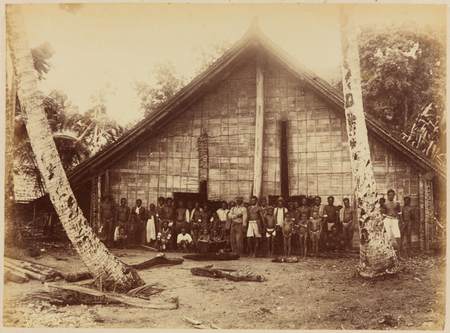 Chiefs canoe house at Sepi (Awdry, Ysabel