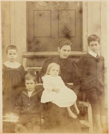 Mrs Metcalf and Family