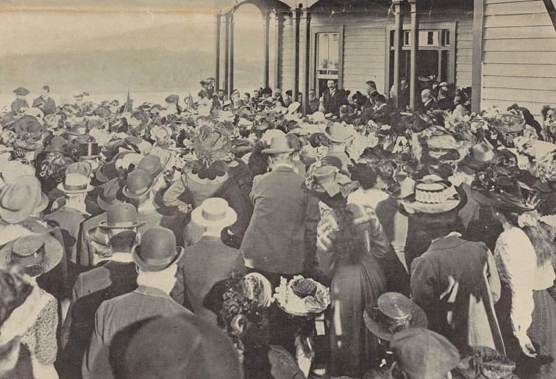 The opening of the Queen Victoria School for Maori Girls