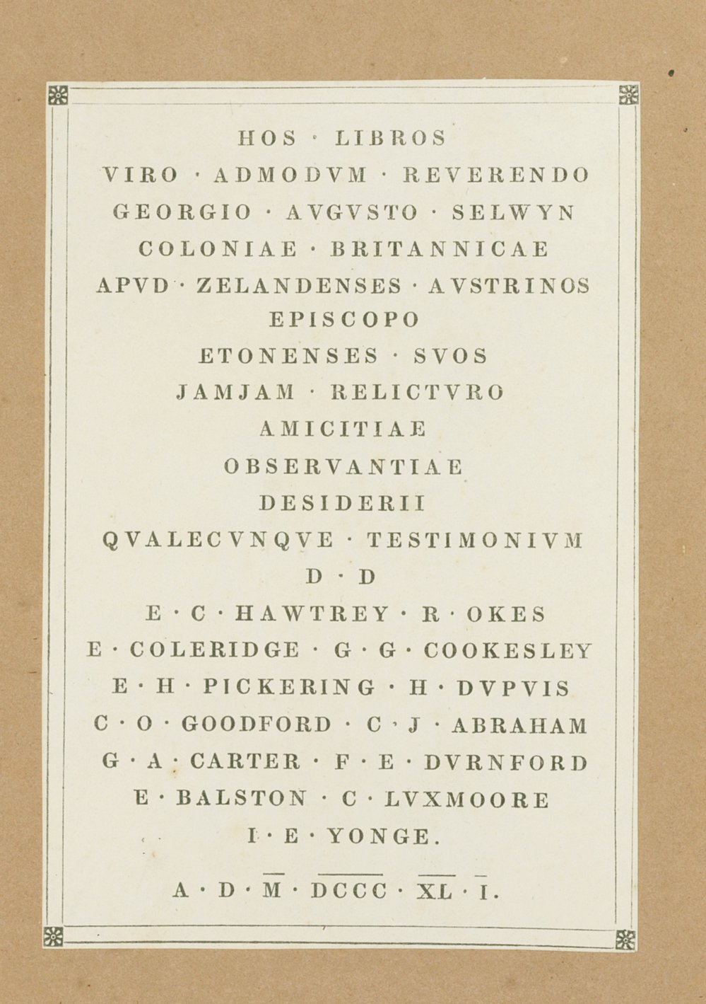 Georgio Augusto Selwyn