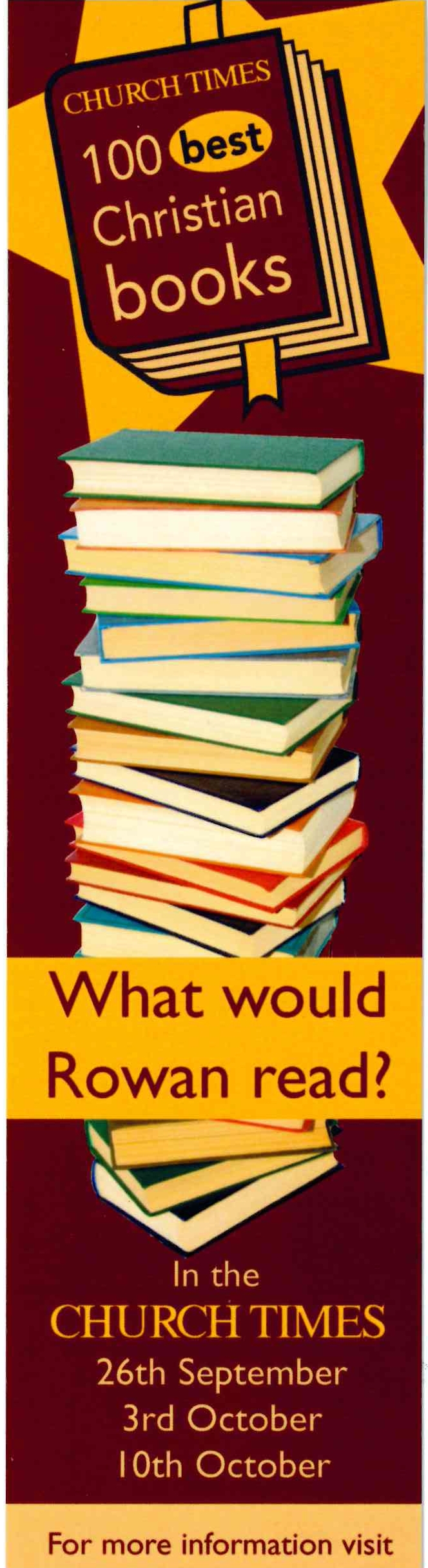 Church Times Bookmark