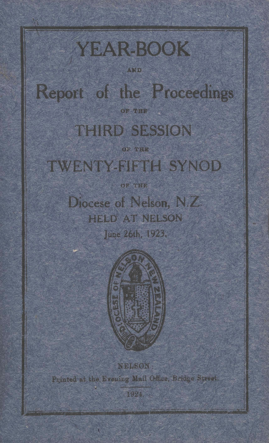 Diocese_Nelson_Synod_1923