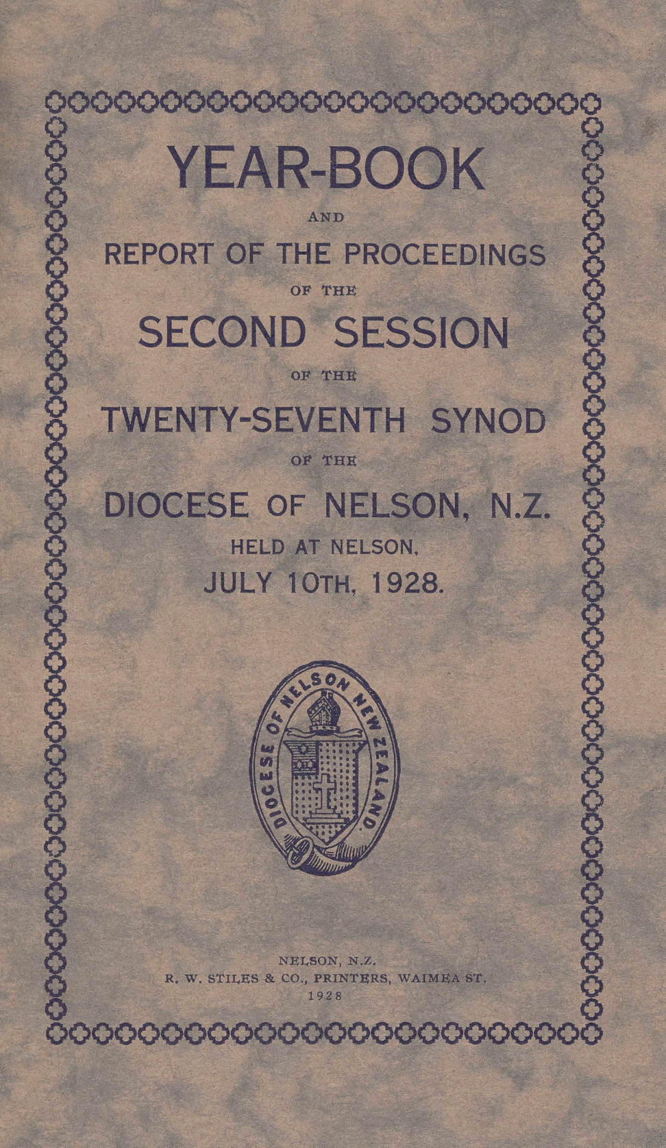 Diocese_Nelson_Synod_1928