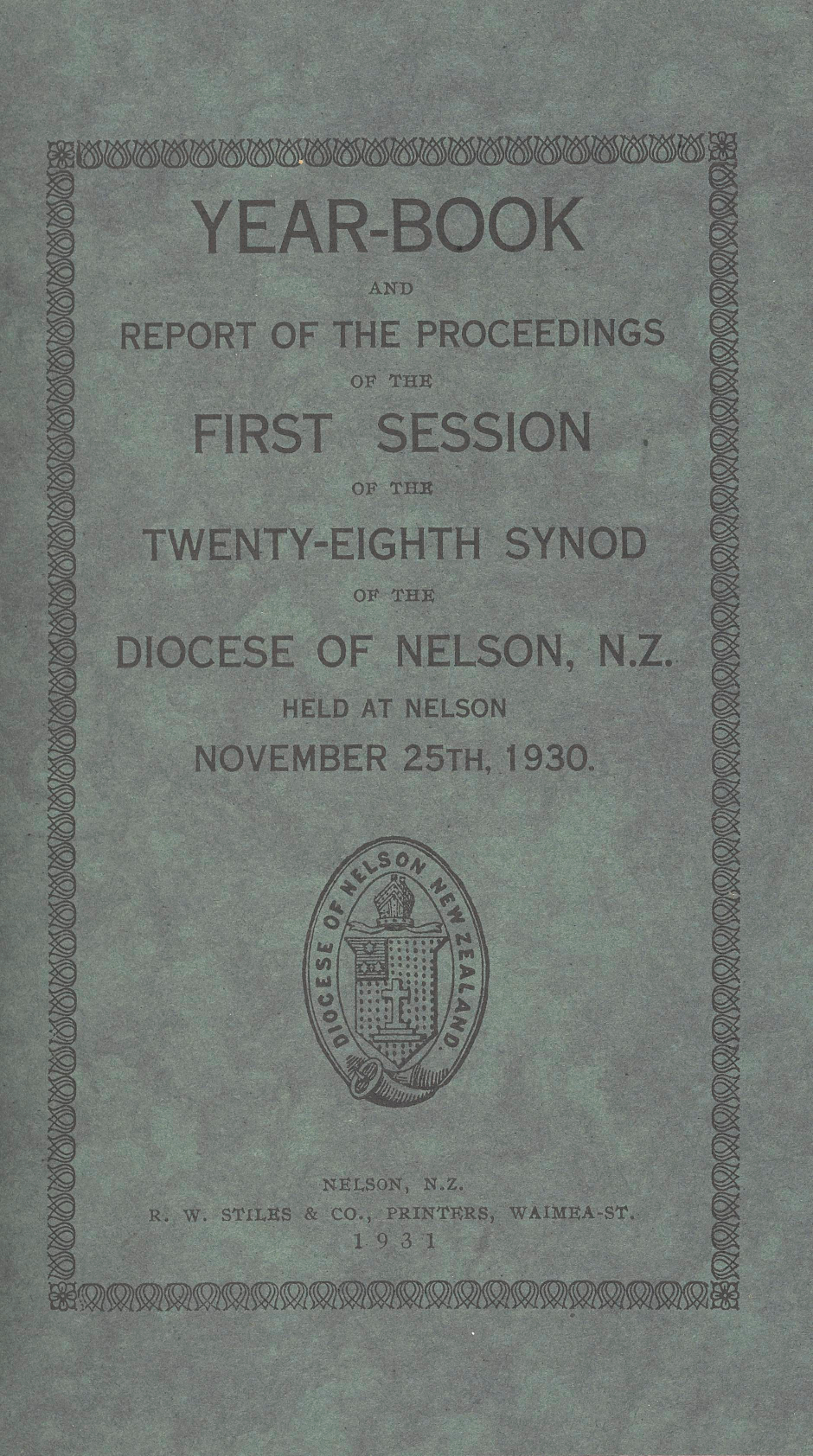 Diocese_Nelson_Synod_1930