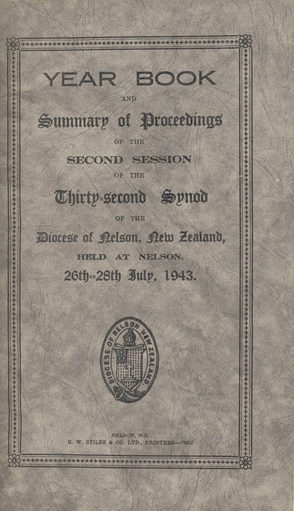 Diocese_Nelson_Synod_1943