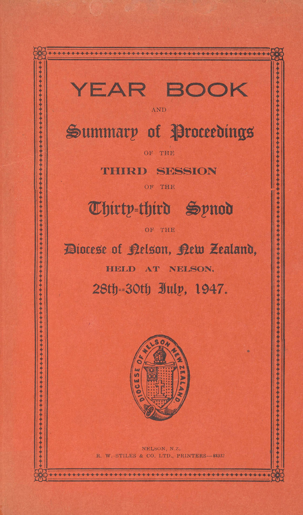 Diocese_Nelson_Synod_1947
