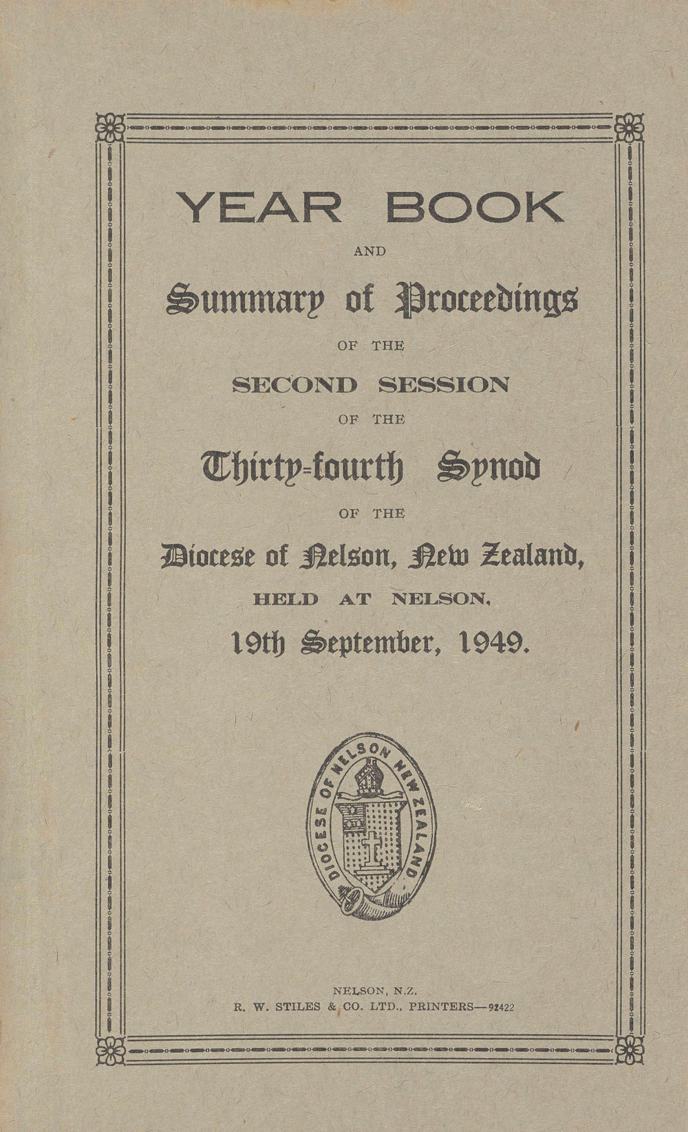 Diocese_Nelson_Synod_1949