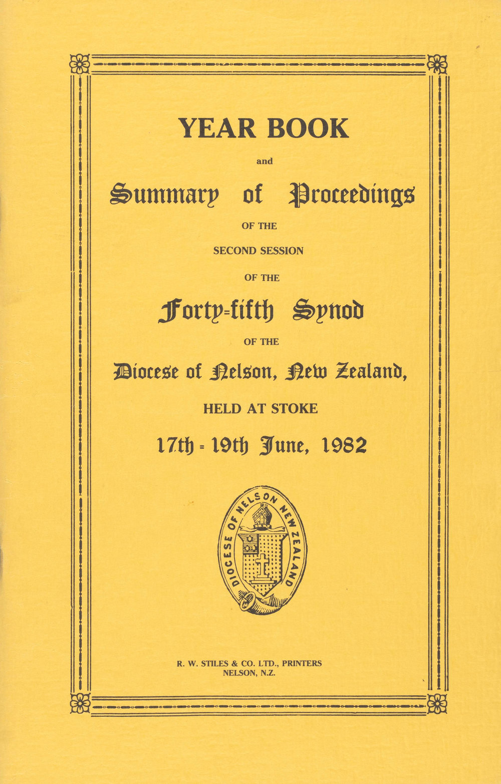 Diocese_Nelson_Synod_1982