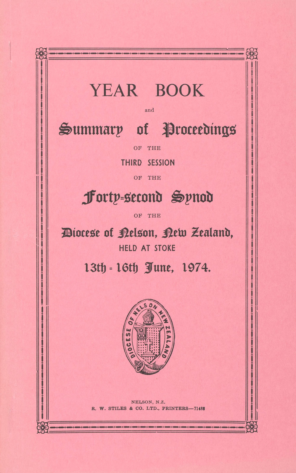 Diocese_Nelson_Synod_1974