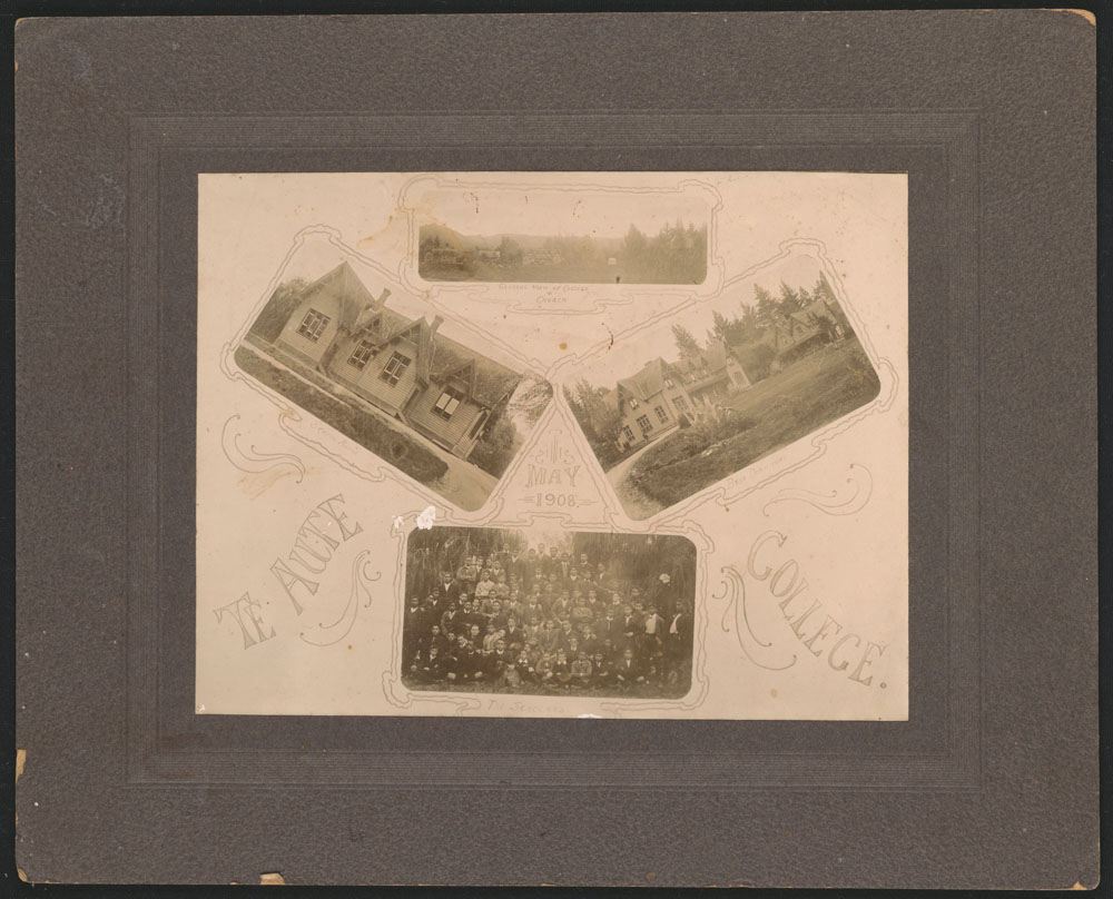 Te Aute College collection of 4 photos