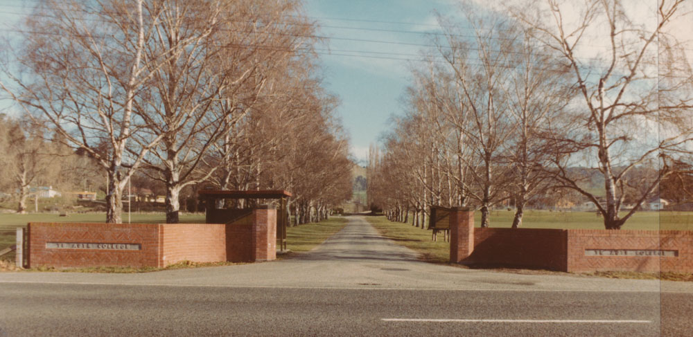 Te Aute College entrance