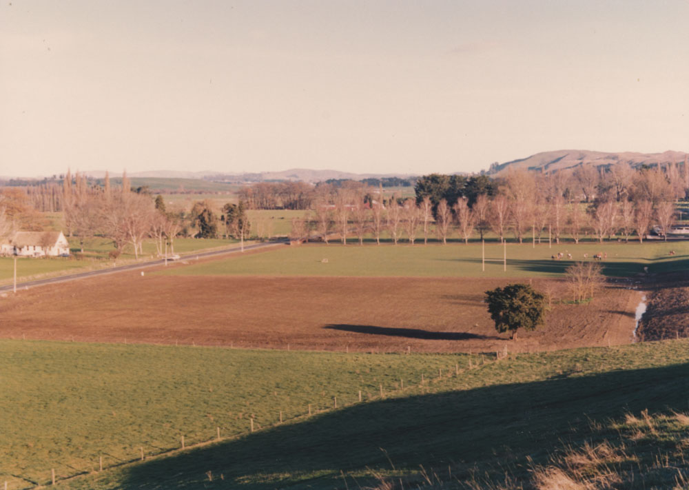 Te Aute College side view of entry to college