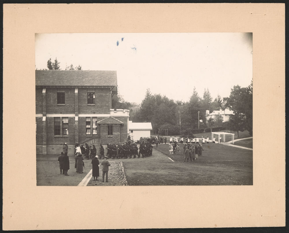 Te Aute College laying foundation stone of the Main Block (59a)