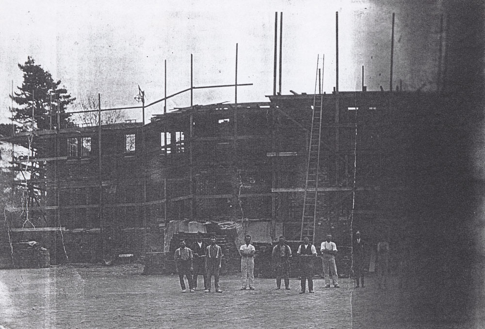 Te Aute College group of college snapshots