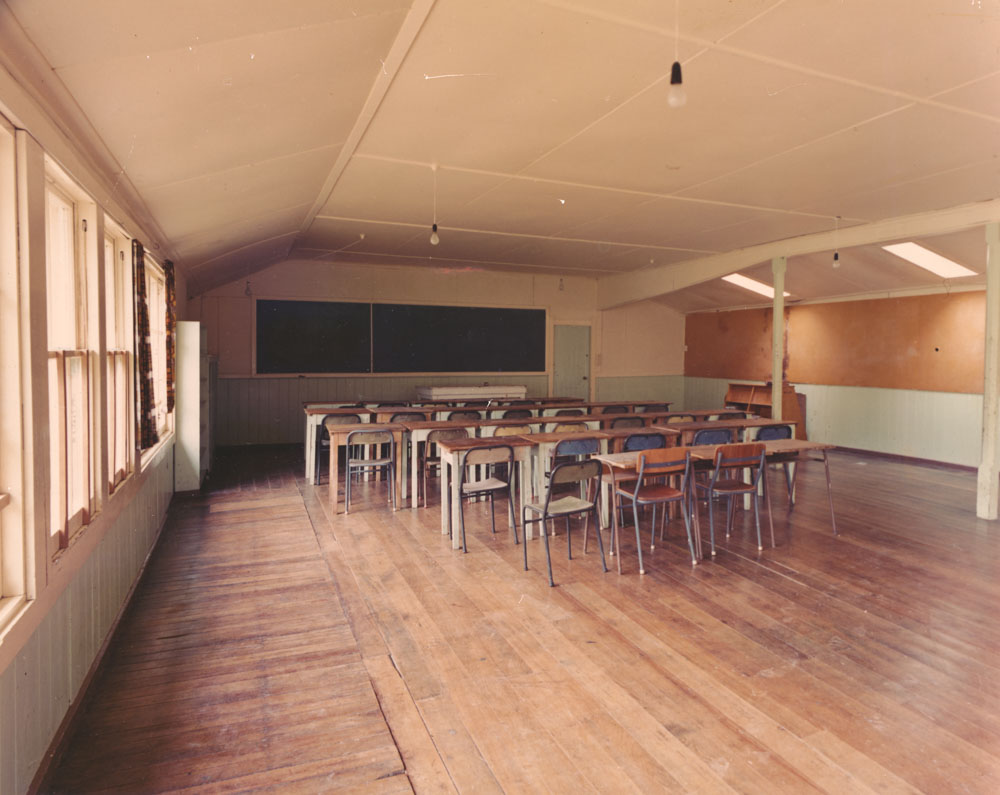 Te Aute College interior of classroom