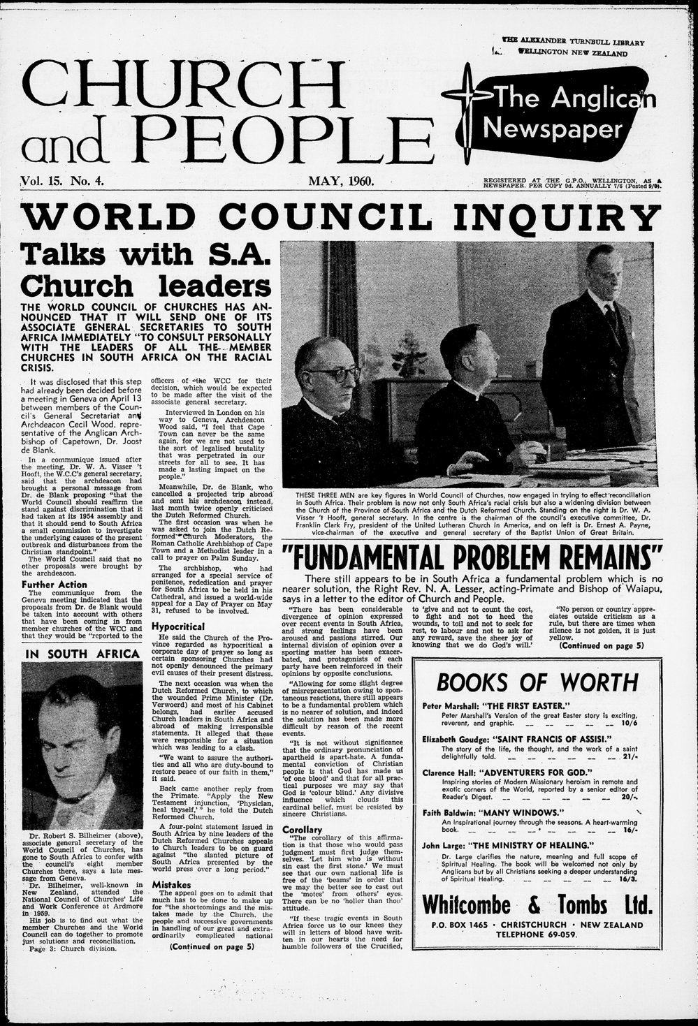 Church &amp; People: May 1960