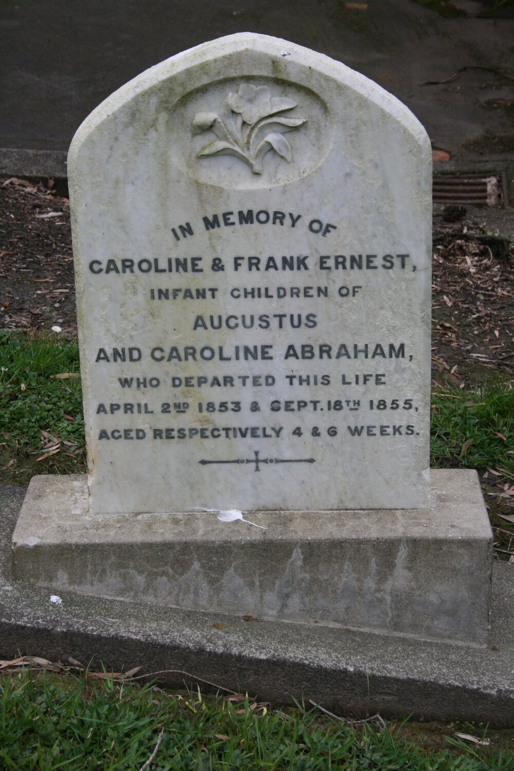 Frank and Caroline Ernest Grave