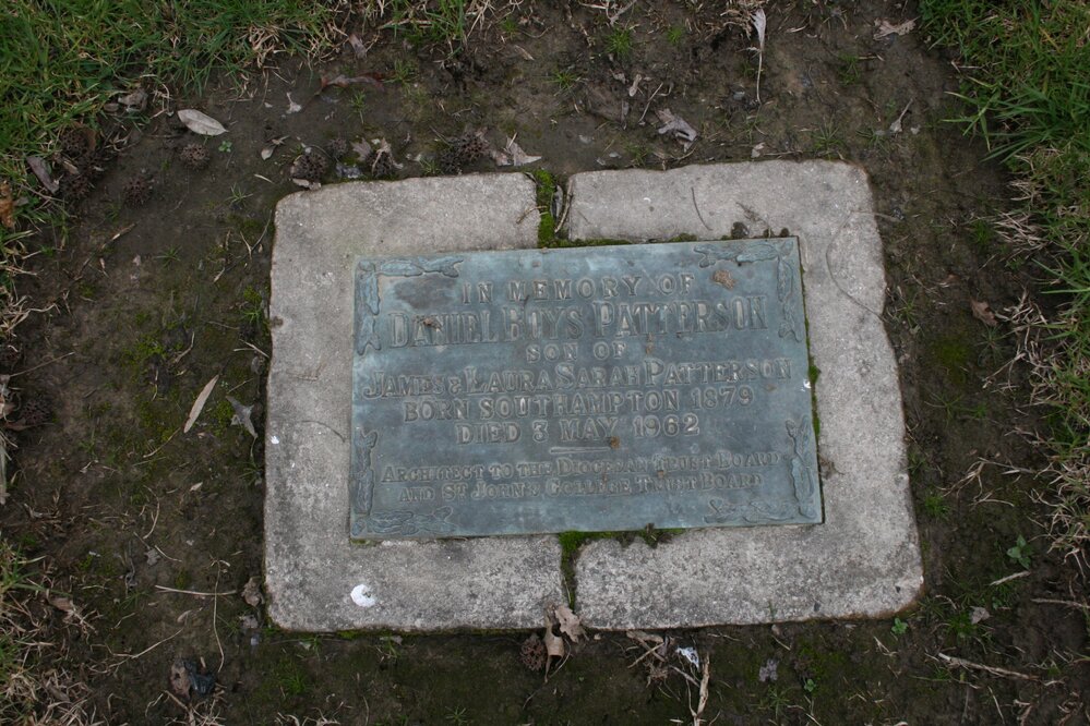 Daniel Boys Patterson Grave