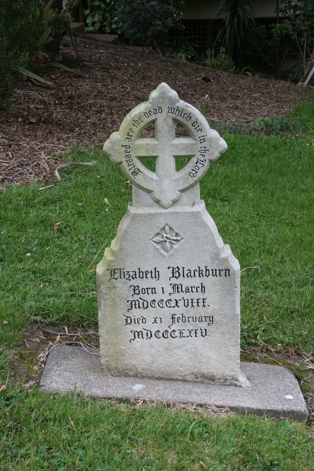 Elizabeth Blackburn Grave