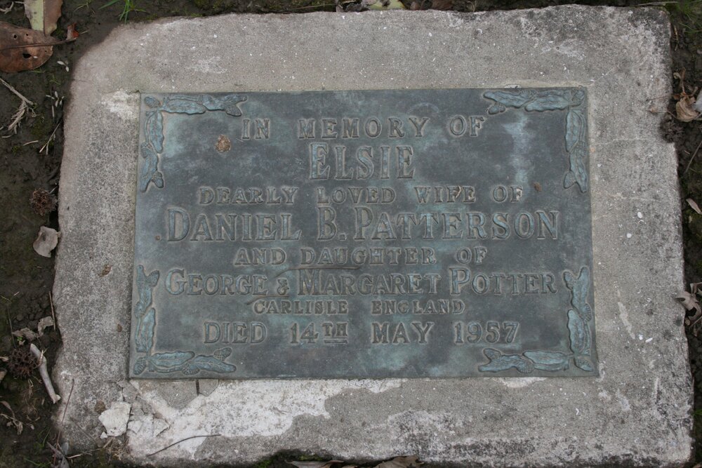Elsie Patterson Grave