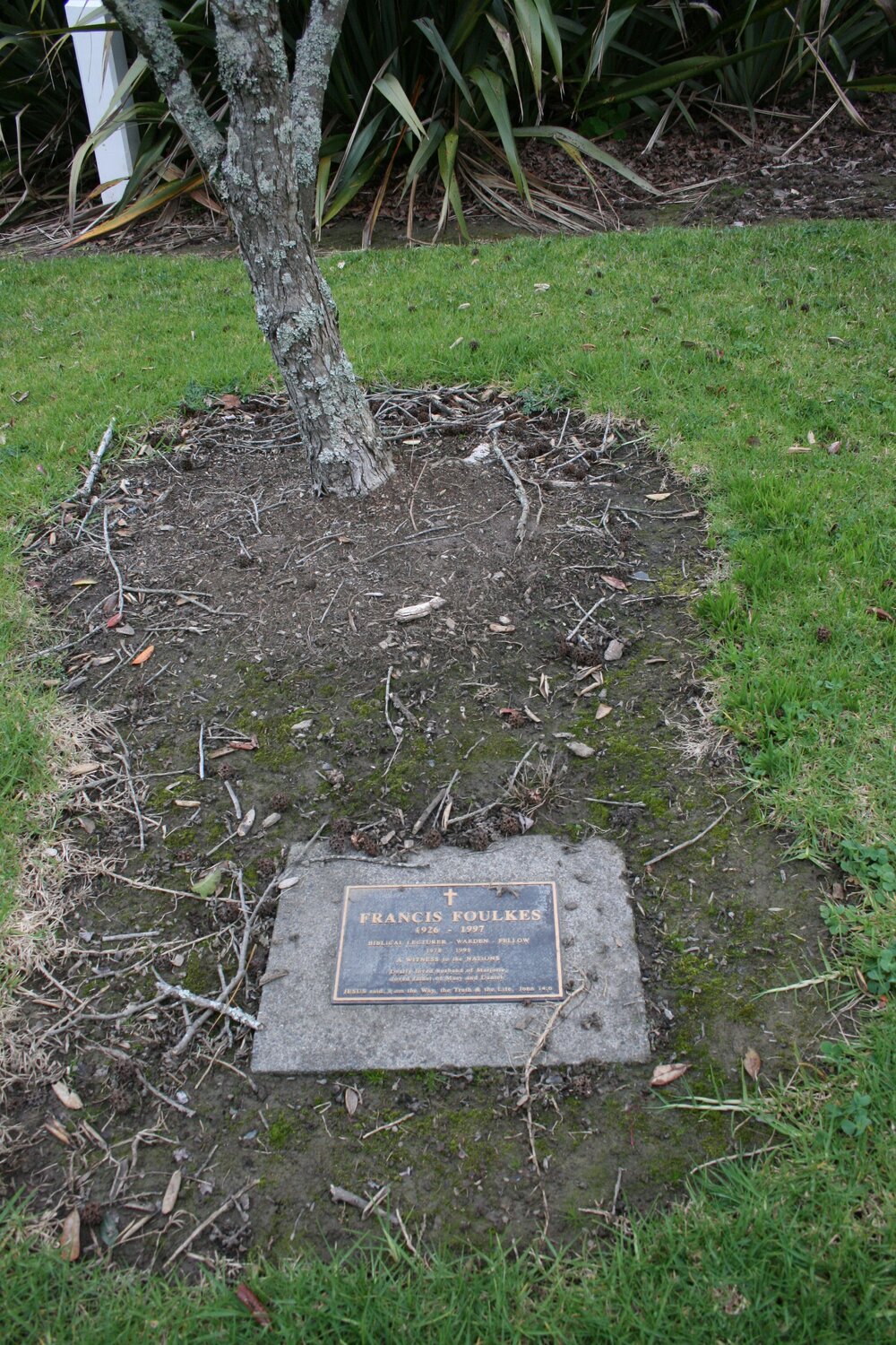 Francis Foulkes Grave