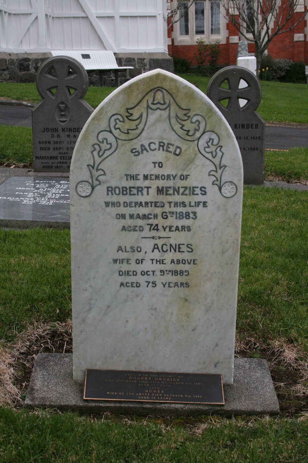 Robert and Agnes Menzies