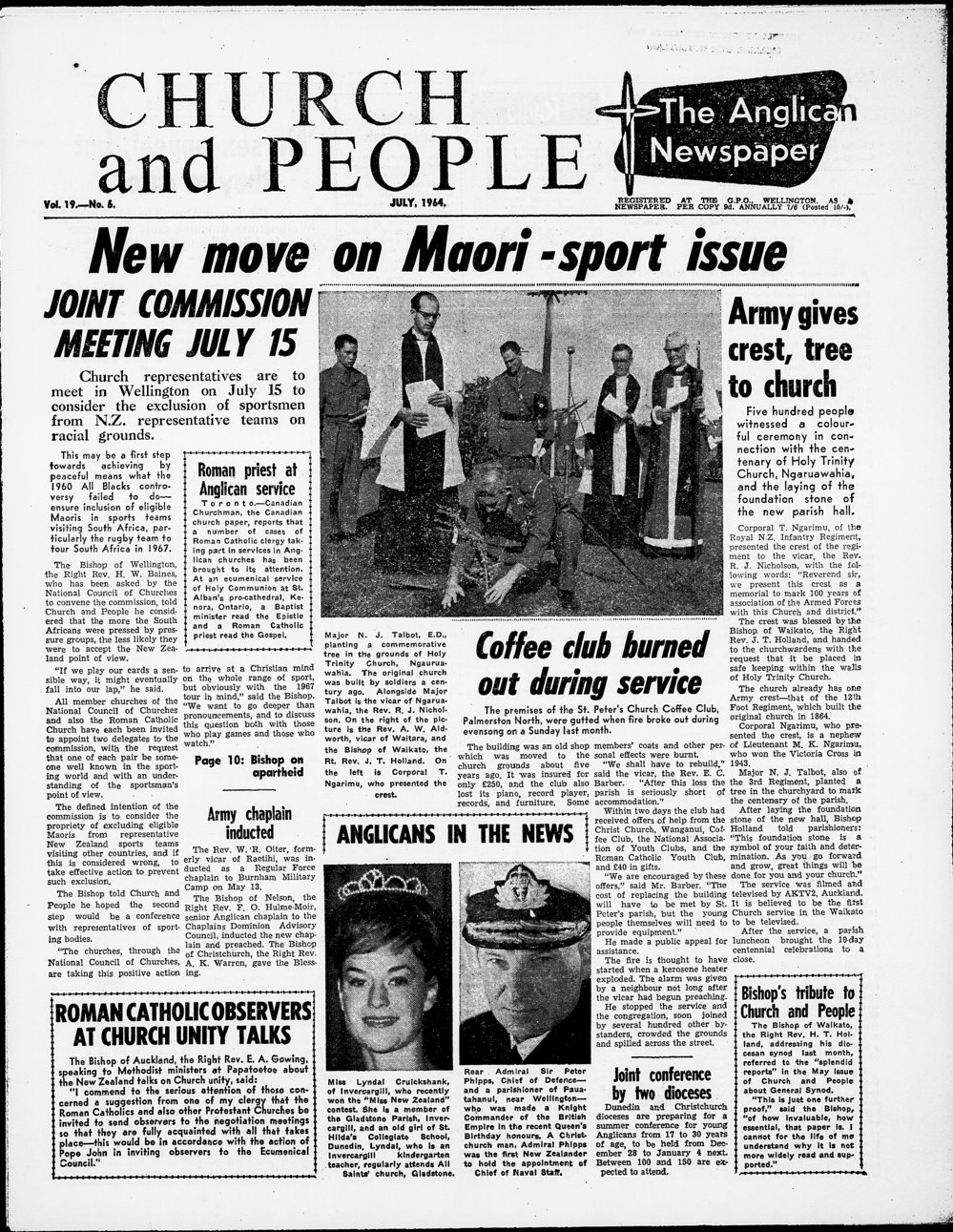 Church &amp; People: July 1964