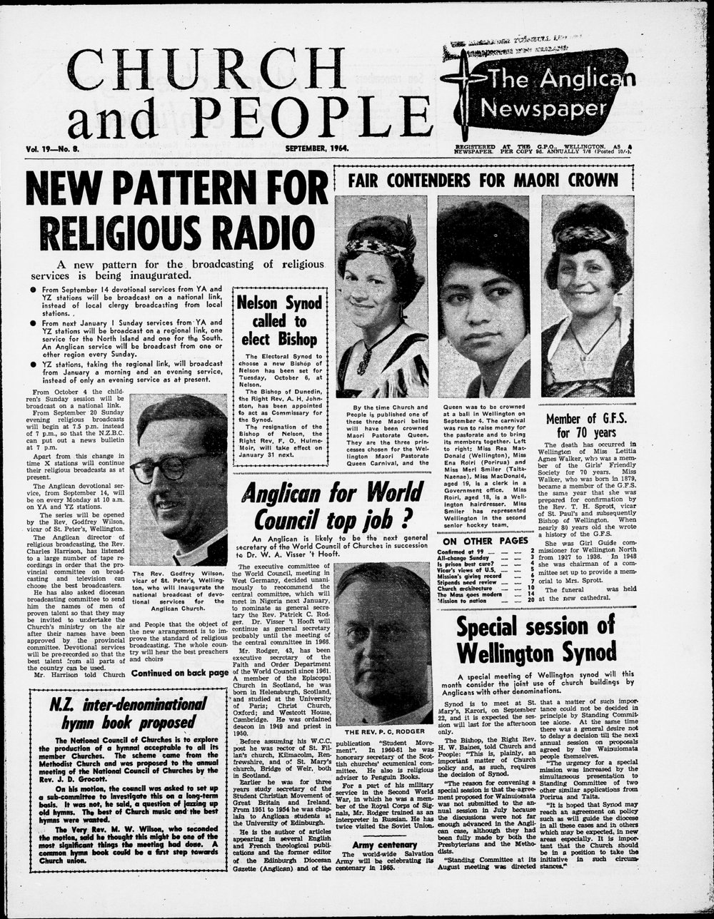 Church &amp; People: September 1964