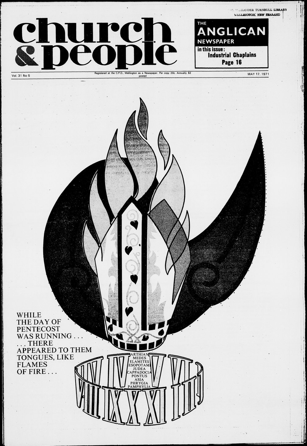 Church &amp; People: 27th May 1971