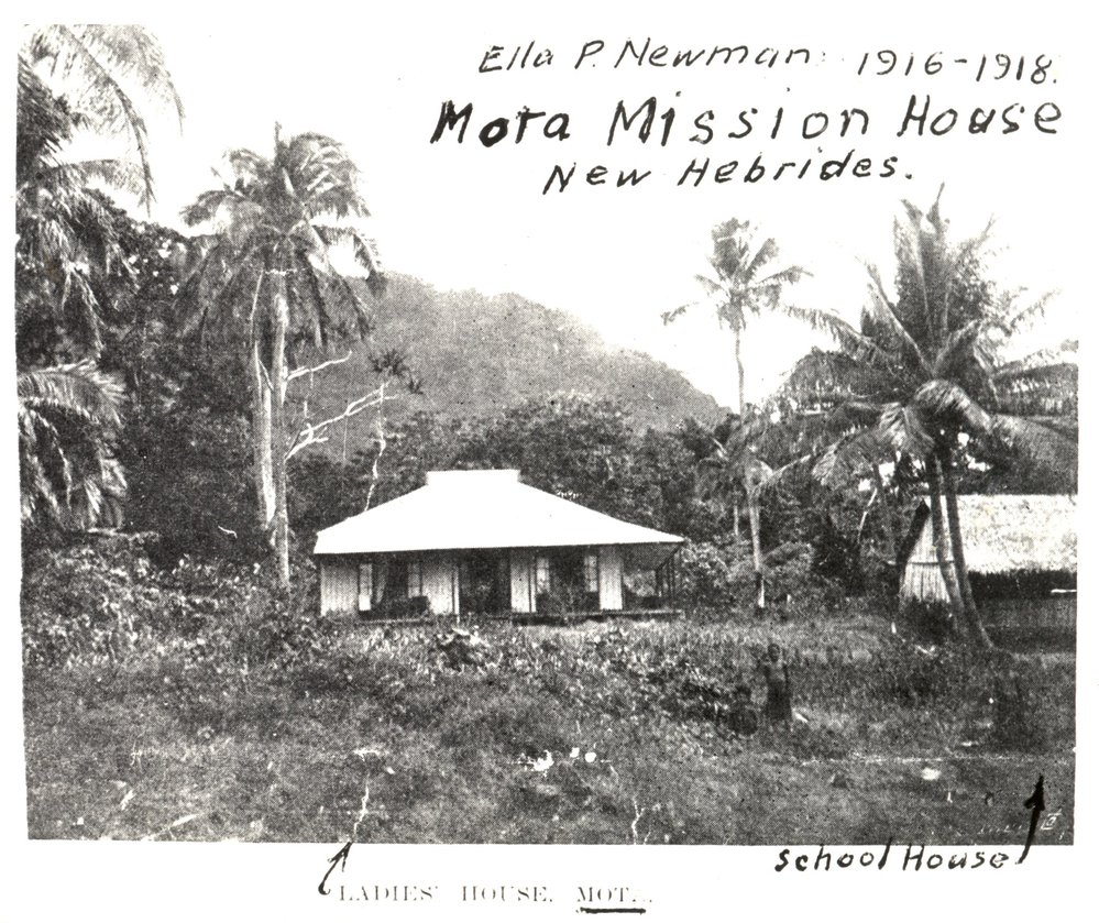 Ladies [sic] House, Mota Mission House, New Hebrides