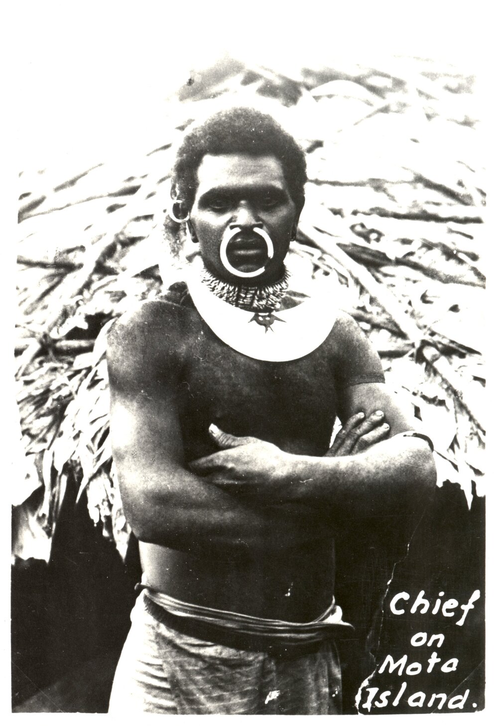Chief on Mota Island