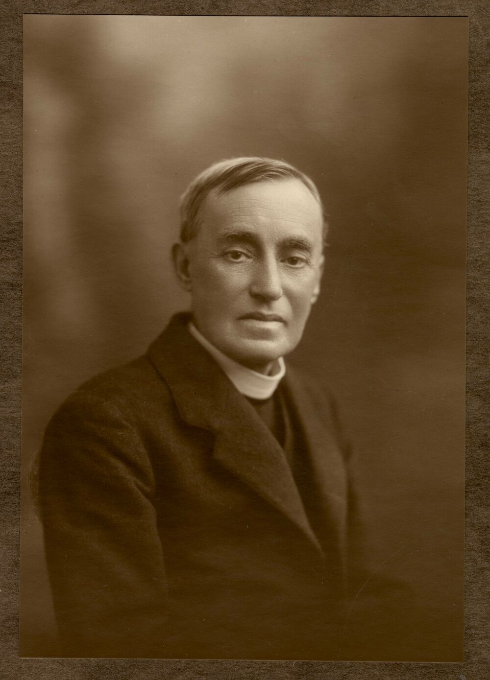 Portrait of unknown clergyman