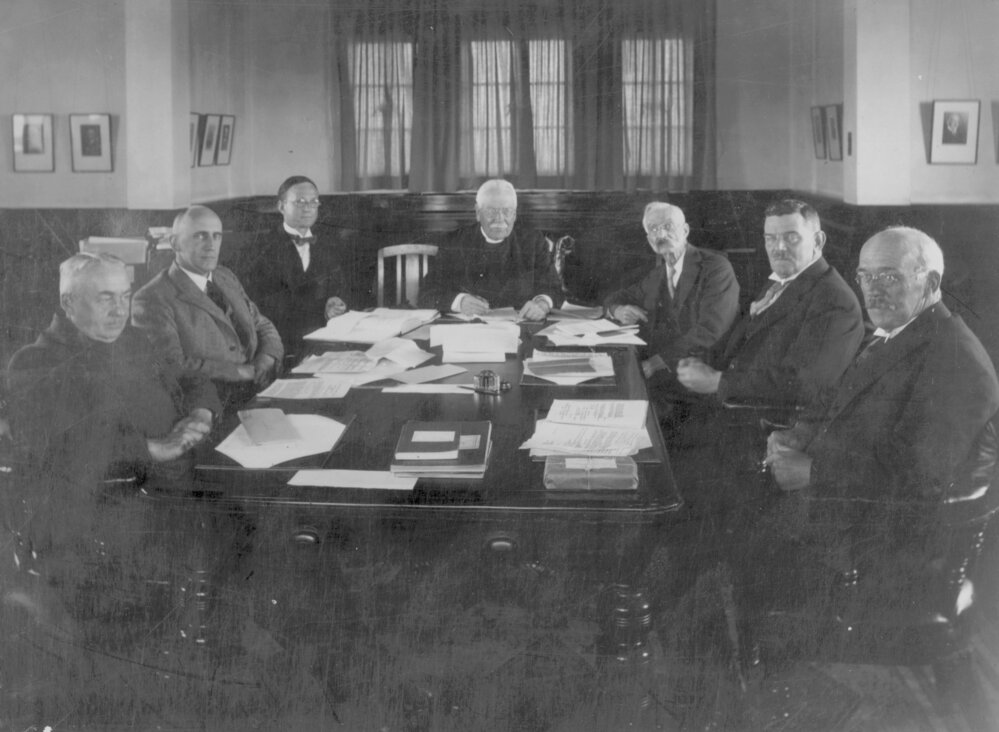 Meeting of the Dilworth Trust Board, 1929 