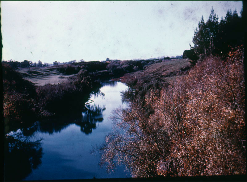 Mangapouri Mission site and Waipa River