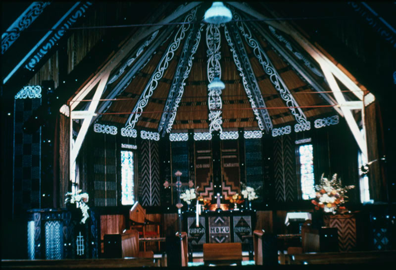 Putiki Church interior