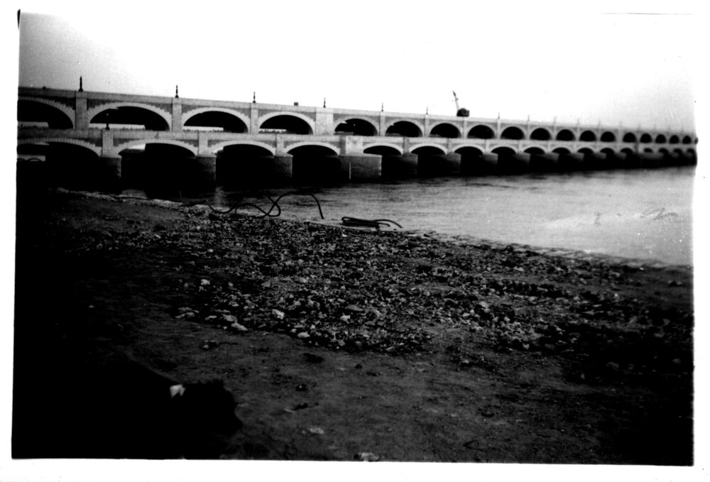 Part of the great dam barrage, Sukkha, Sind
