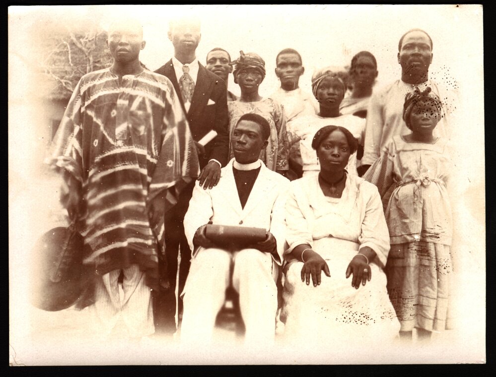 The Rev'd and Mrs Abingbehan and the schoolmaster