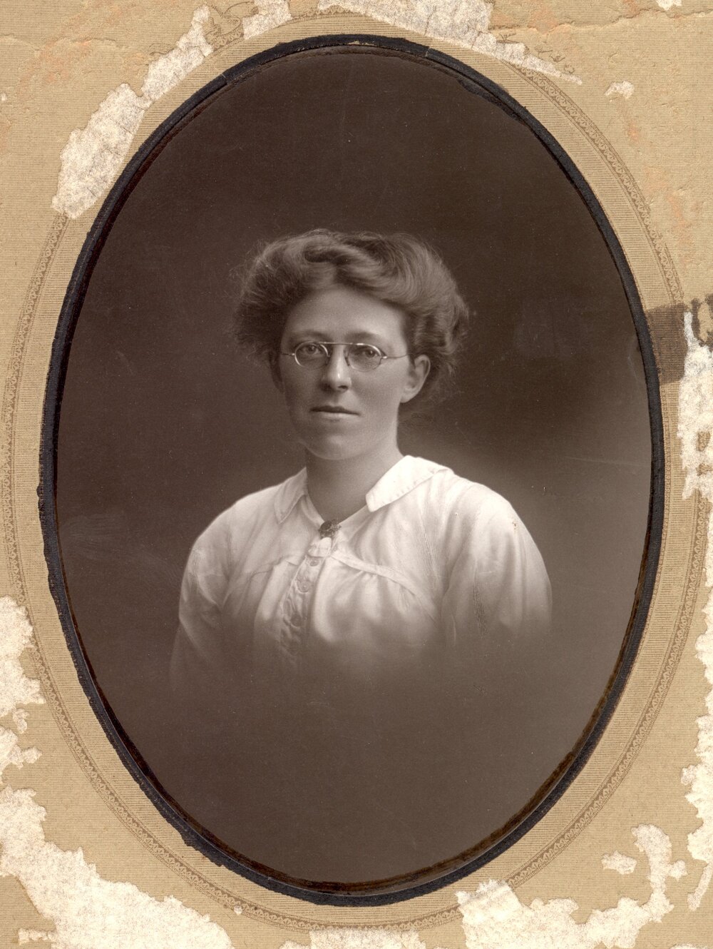 Miss Gwen Opie, Ceylon 1915