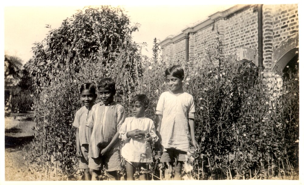 Four Indian boys