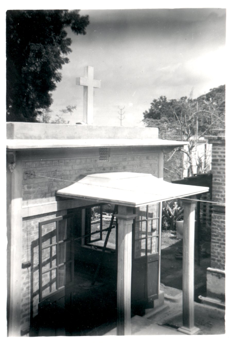 Finished Entrance of chapel