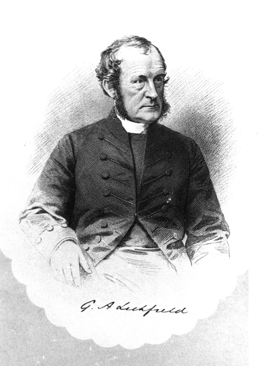 Bishop George Augustus Selwyn, as Bishop of Lichfield