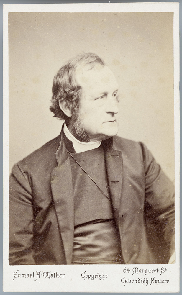 Bishop George Augustus Selwyn portrait. Carte de Visite
