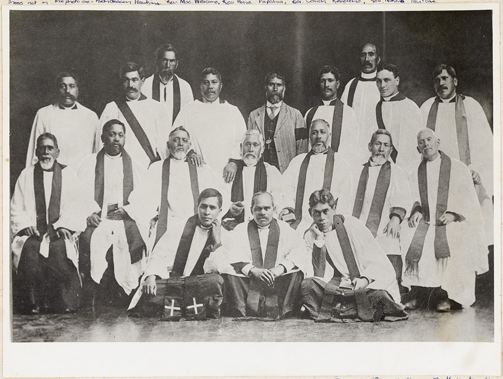 Maori priests of the Diocese of Auckland