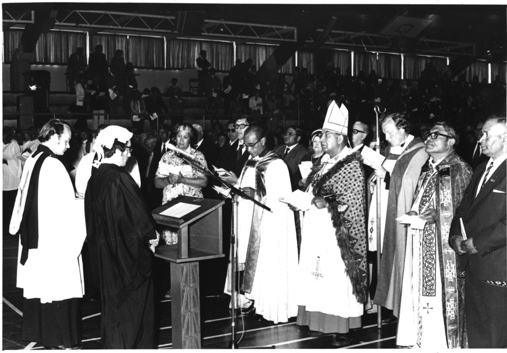 The inauguration of Te Pihopatanga o Aotearoa, 25 October 1978