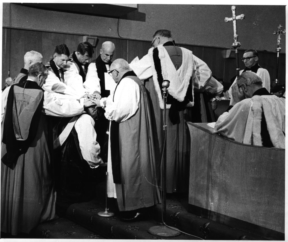 The consecration of Manuhuia Bennett as Bishop of Aotearoa 1968