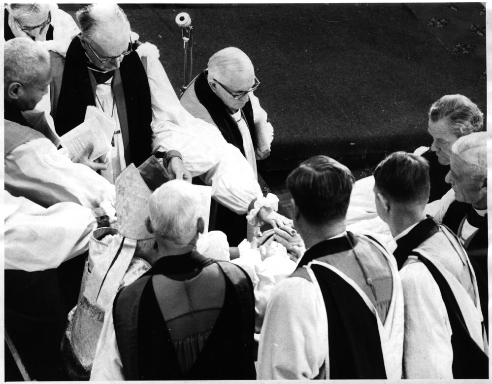 The consecration of Manuhuia Bennett as Bishop of Aotearoa 1968
