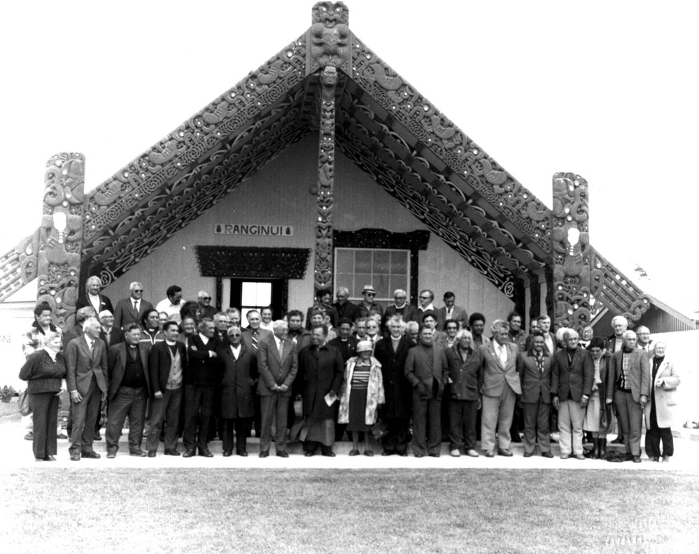 Bishop of Aotearoa pre-election hui, Ranginui Marae, Tauranga, 1980