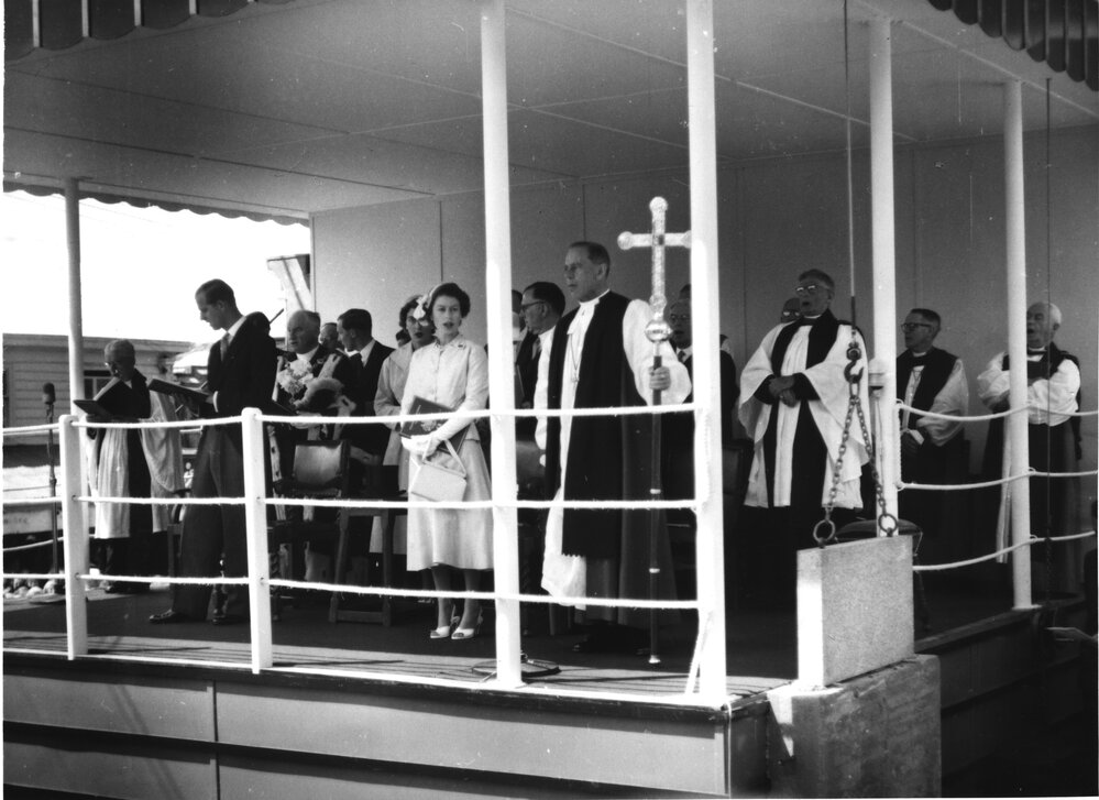 Wellington Cathedral laying of the Foundation Stone